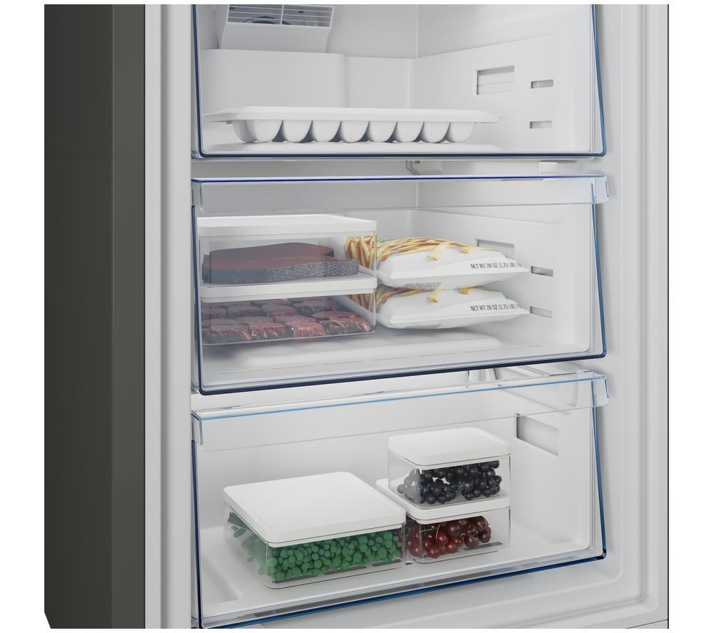 BEKO HarvestFresh AeroFlow CNA5603DVPZ 70/30 Fridge Freezer - Graphite image number 18 of 30