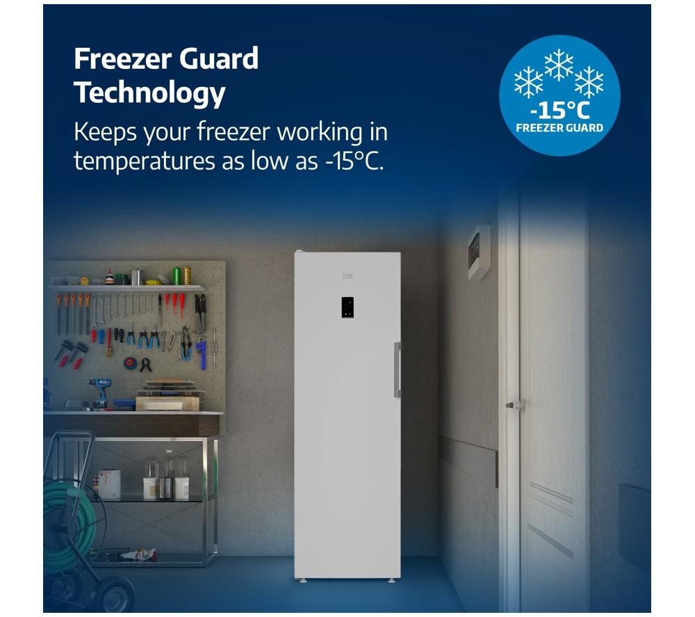BEKO HarvestFresh AeroFlow CNA5603DVPZ 70/30 Fridge Freezer - Graphite image number 22 of 30