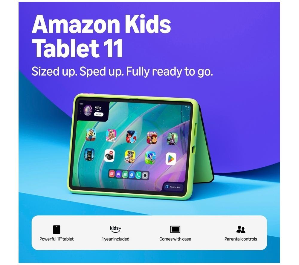 AMAZON Kids 11 Tablet (2026) - 64 GB, Stellar Swirl image number 2 of 3