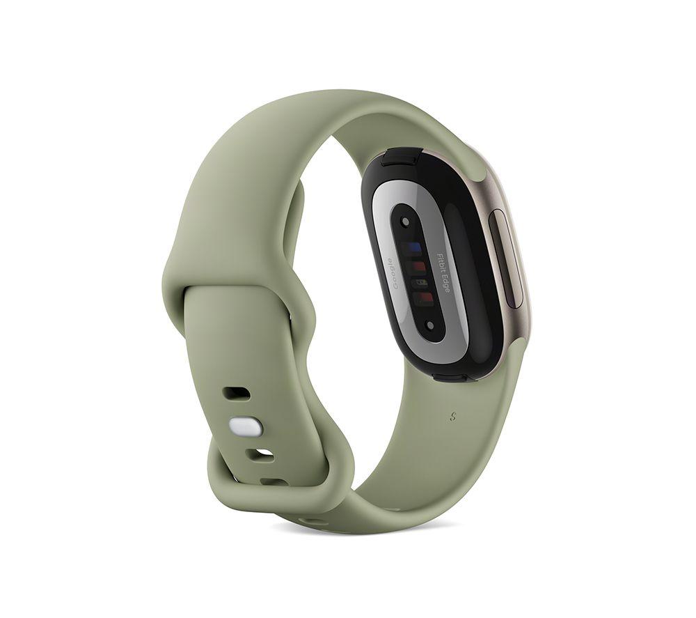 FITBIT Edge Smart Watch - Olive & Satin Pyrite image number 3 of 10