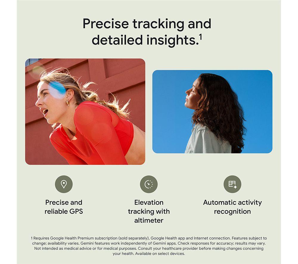 FITBIT Edge Smart Watch - Olive & Satin Pyrite image number 7 of 10