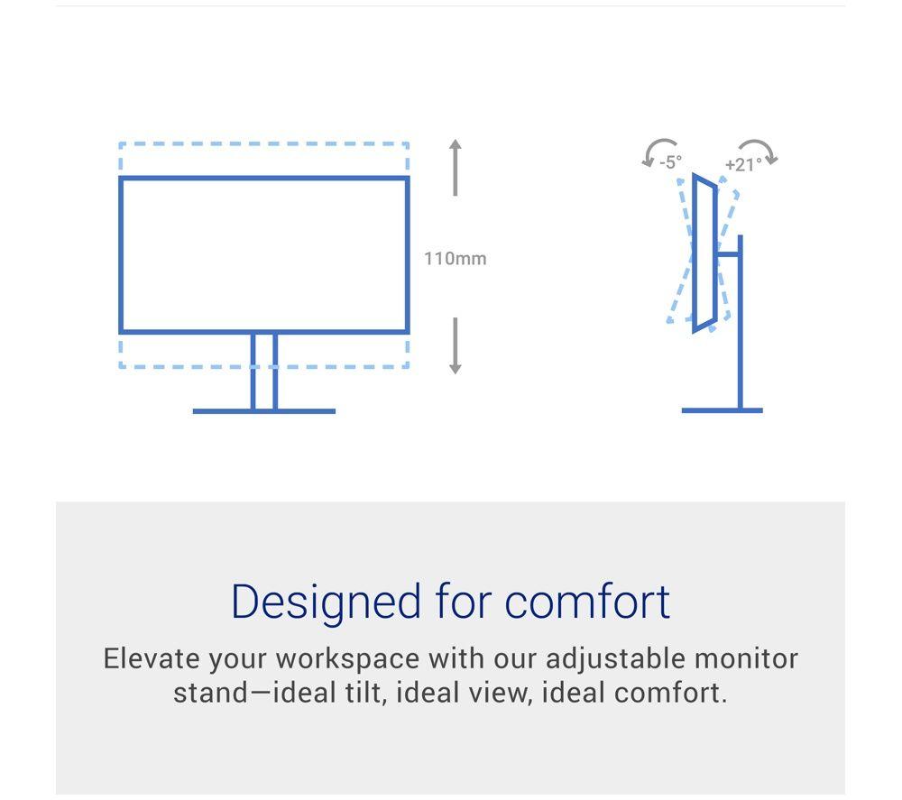 DELL SE2426HSR Full HD 24" IPS LCD Monitor - Black image number 8 of 9