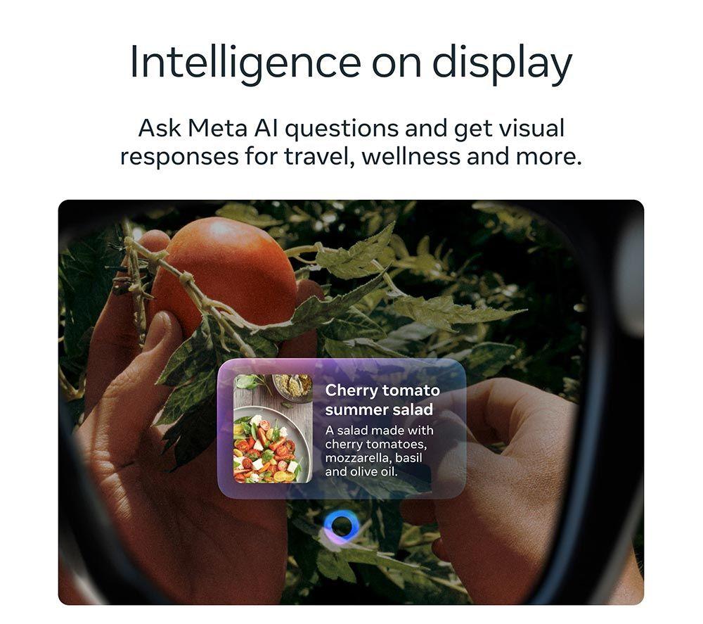 META Display Glasses (Large, Shiny Black) & Neural Band (Size 1, Small) image number 7 of 12