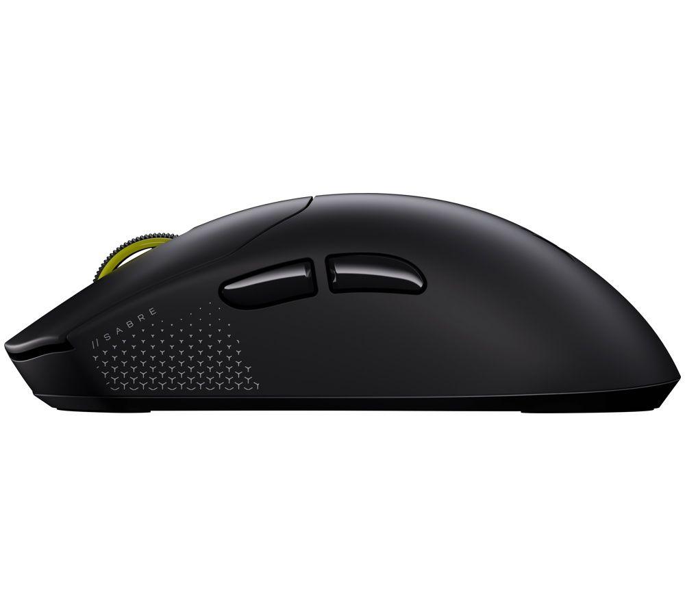 CORSAIR Sabre V3 Pro PureVector Wireless Optical Gaming Mouse - Black image number 2 of 6