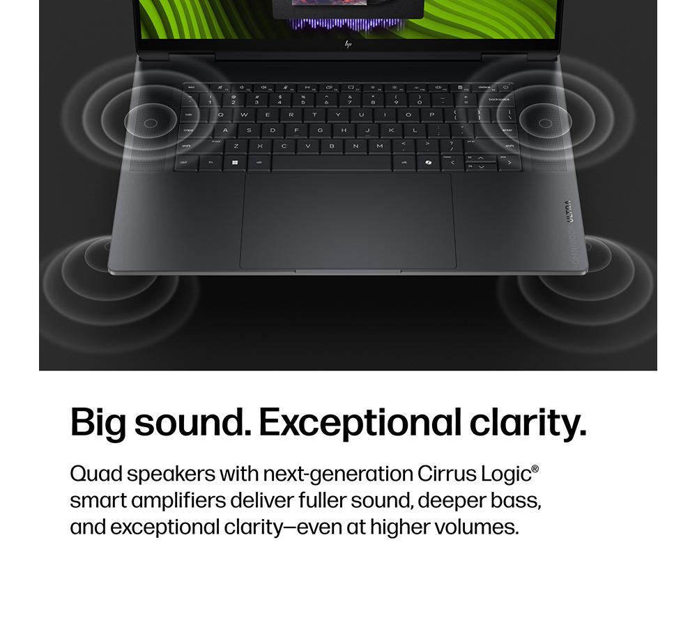 HP OmniBook Ultra Next Gen AI 16" Laptop - NVIDIA RTX Spark&trade; N1X, 32 GB RAM, 1 TB SSD, Eclipse Grey image number 10 of 37