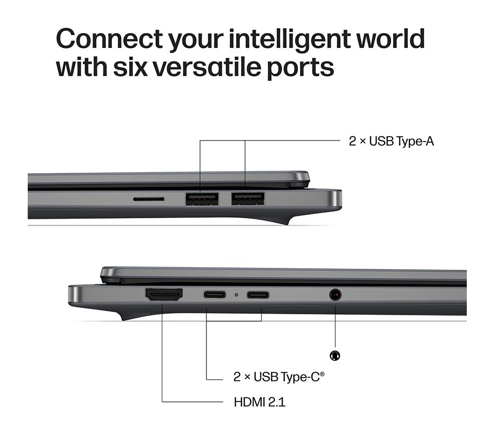 HP OmniBook Ultra Next Gen AI 16" Laptop - NVIDIA RTX Spark&trade; N1X, 32 GB RAM, 1 TB SSD, Eclipse Grey image number 15 of 37