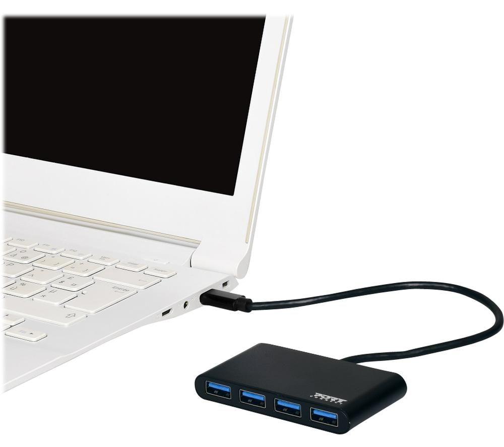 PORT DESIGNS 900123 4-port USB 3.0 Hub image number 3 of 3