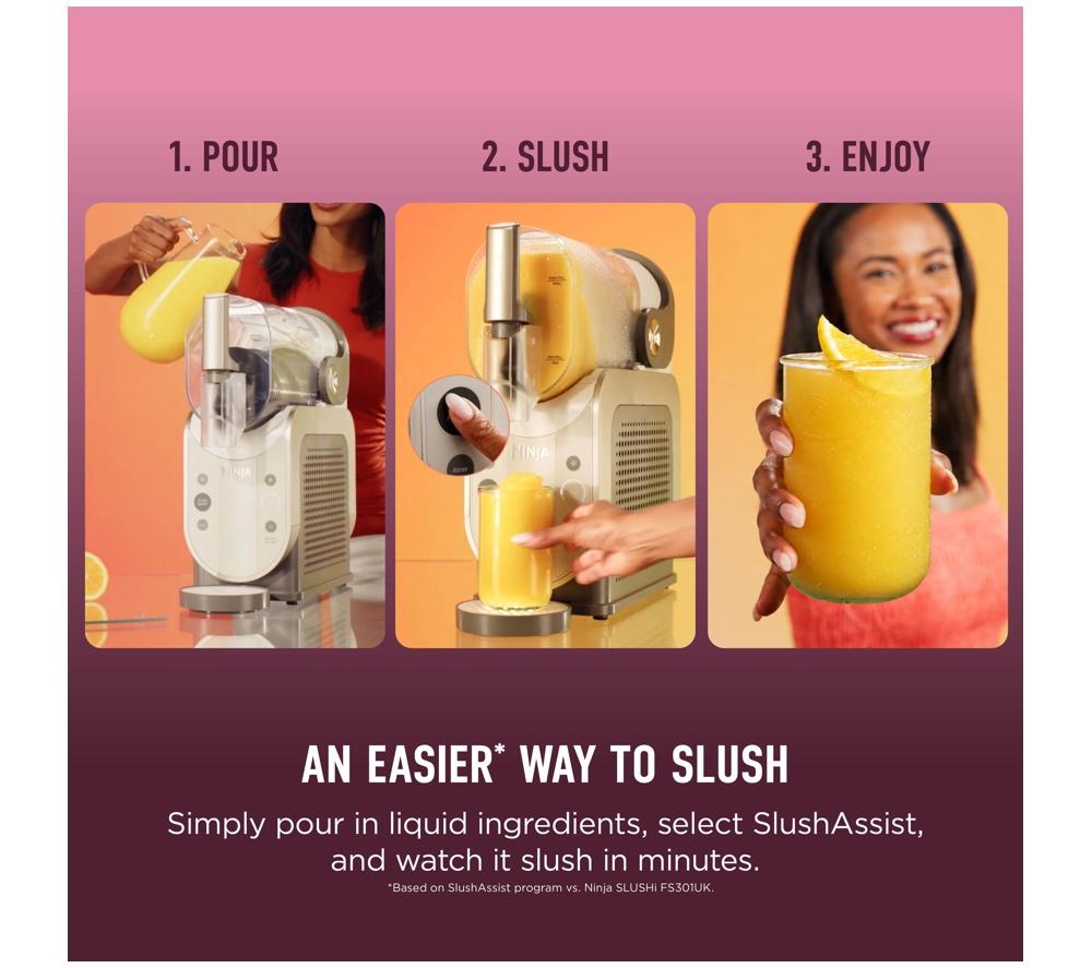 NINJA SLUSHi FS351UKBR Frozen Drink Maker - Brown image number 3 of 11