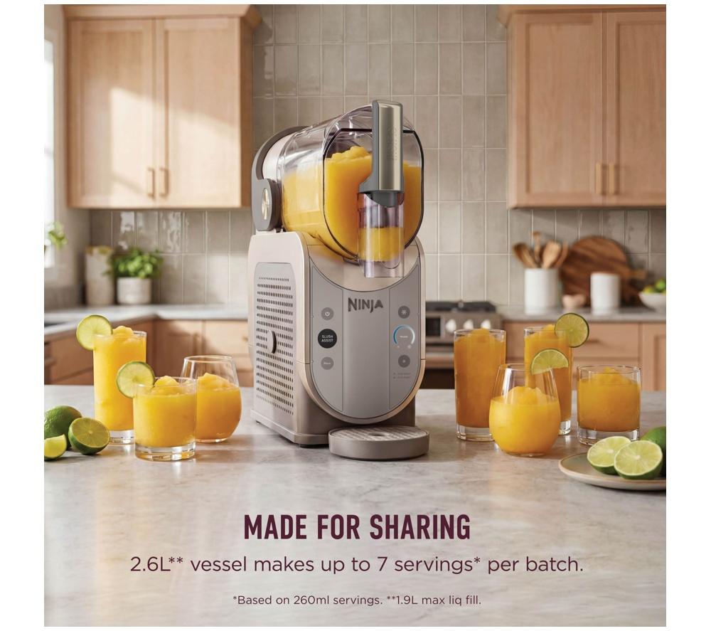 NINJA SLUSHi FS351UKBR Frozen Drink Maker - Brown image number 8 of 11