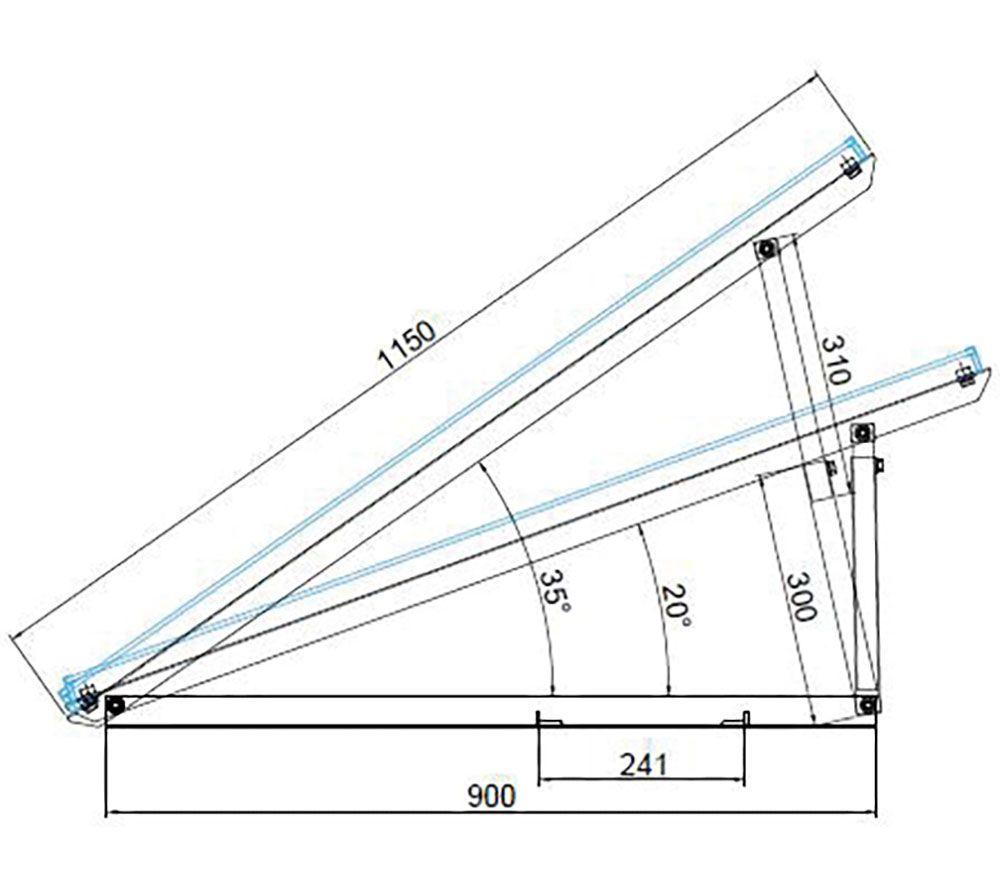 INSTAGEN 435 W Plug-in Solar Panel & Mounting Kit - Pack of 2 image number 10 of 10