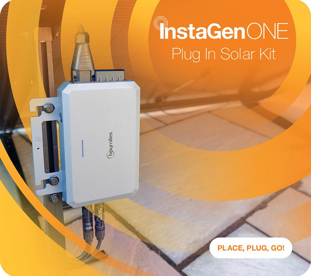 INSTAGEN ONE Plug In Solar Kit - Two Panel Kit image number 11 of 11
