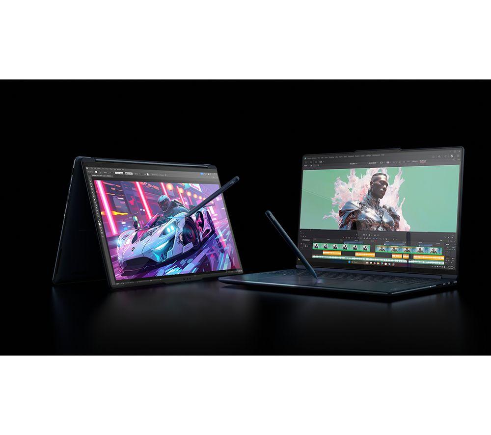 LENOVO Yoga 9 16" 2 in 1 Laptop - NVIDIA RTX Spark&trade; N1X, 32 GB RAM, 1 TB SSD, Cosmic Blue image number 7 of 11