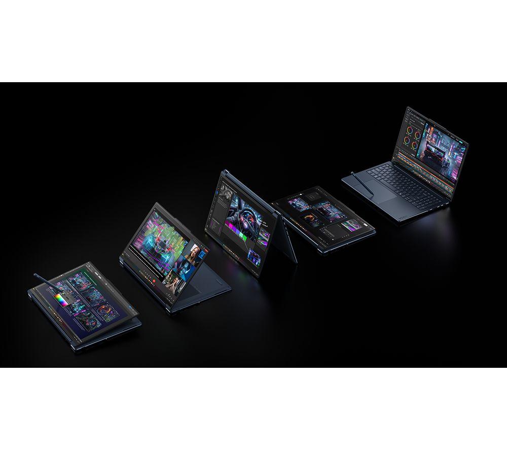 LENOVO Yoga 9 16" 2 in 1 Laptop - NVIDIA RTX Spark&trade; N1X, 32 GB RAM, 1 TB SSD, Cosmic Blue image number 9 of 11