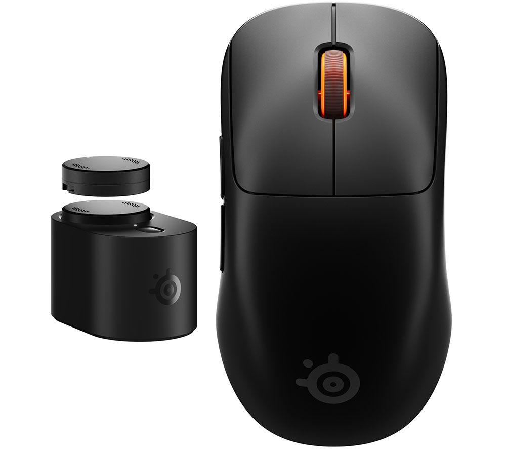 Steelseries Sensei Pro Wireless Optical Gaming Mouse - Black, White