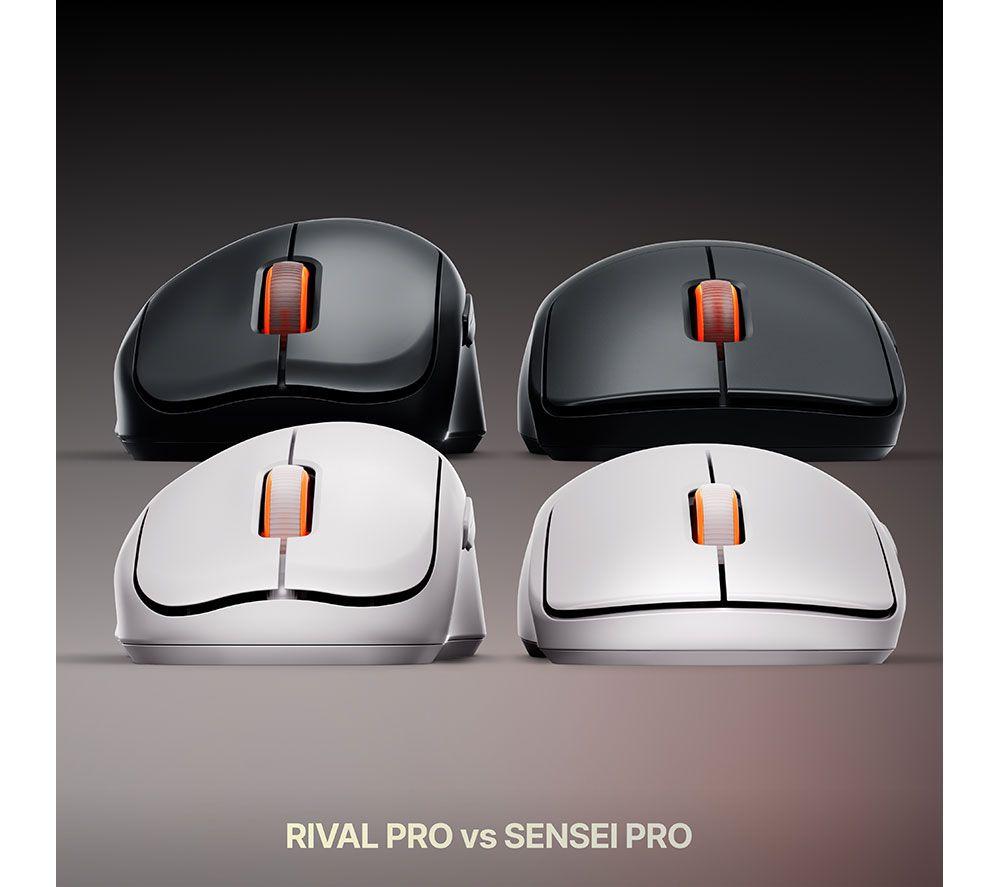 STEELSERIES Sensei Pro Wireless Optical Gaming Mouse - Black image number 7 of 7