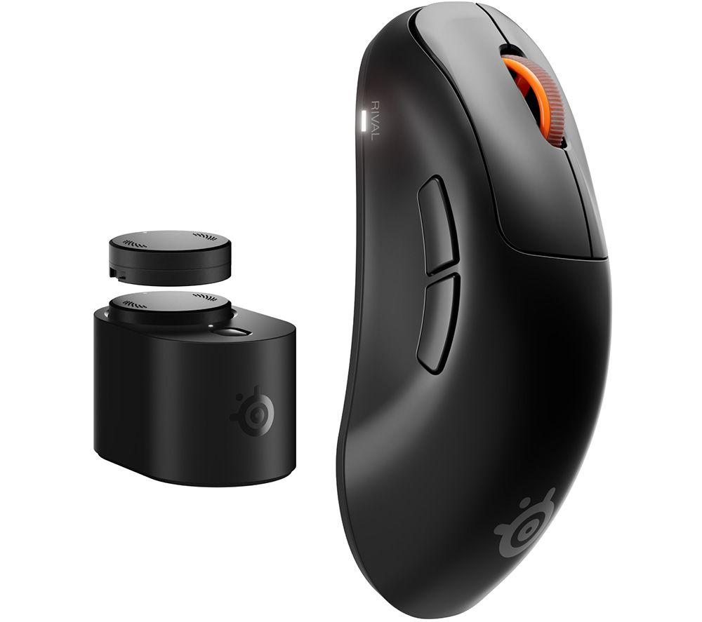 STEELSERIES Rival Pro Wireless Optical Gaming Mouse - Black image number 4 of 4