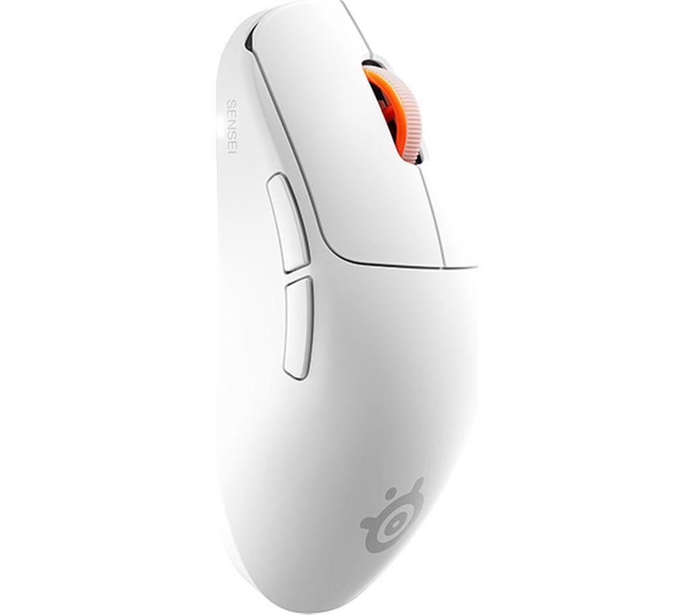 STEELSERIES Sensei Pro Mini Wireless Gaming Mouse - White image number 3 of 5