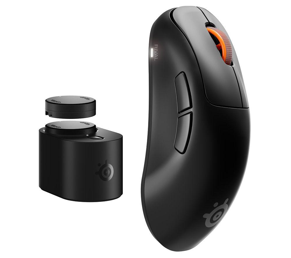 STEELSERIES Rival Pro Mini Wireless Optical Gaming Mouse - Black image number 4 of 5