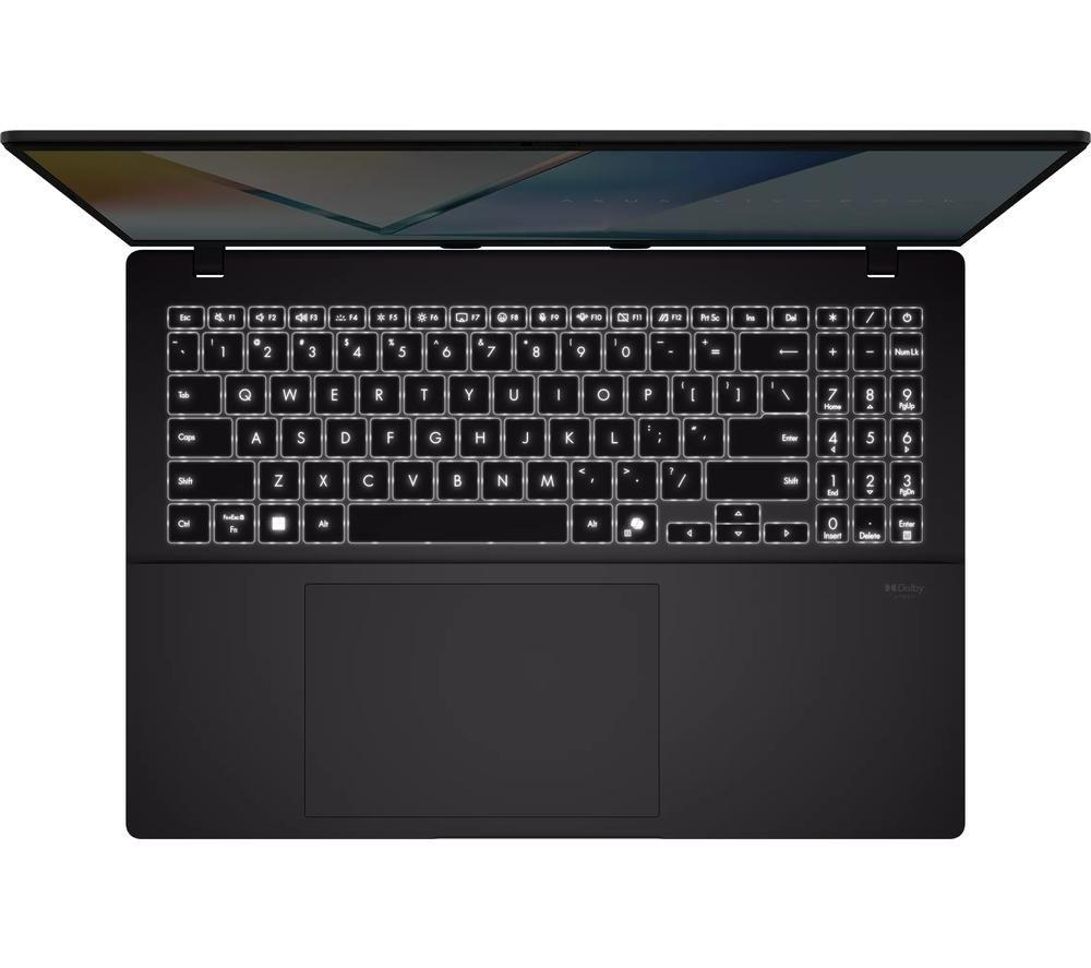 ASUS Vivobook S16 OLED 16" Laptop, Copilot+ PC - AMD Ryzen AI 7 445, 512 GB SSD, Matte Grey image number 9 of 9