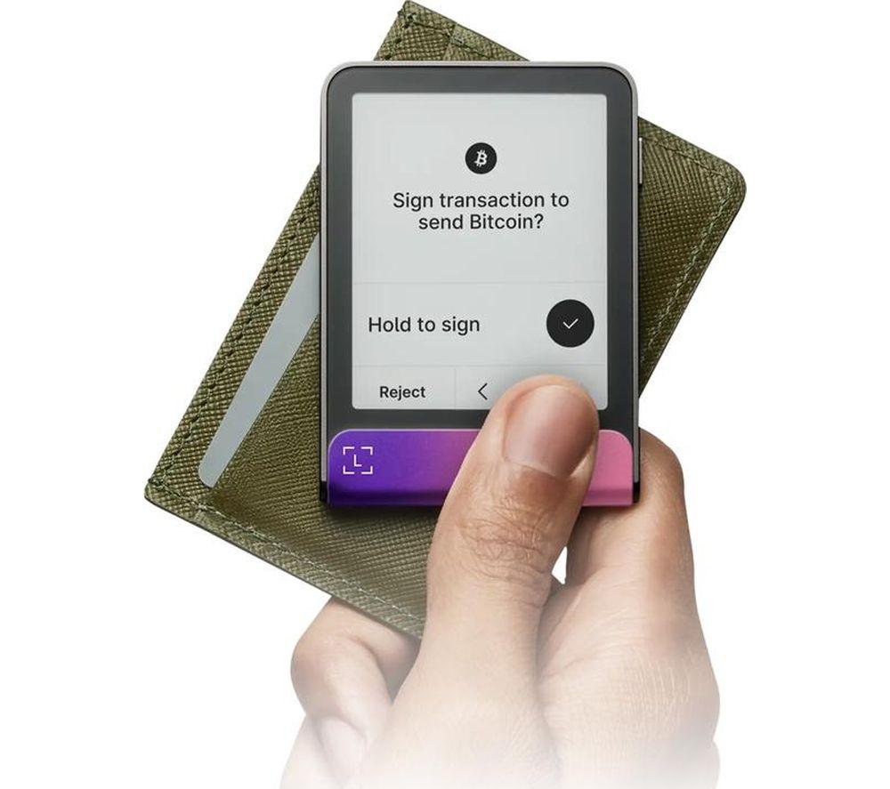 LEDGER Flex Hardware Crypto Wallet - Crimson Magenta image number 5 of 6