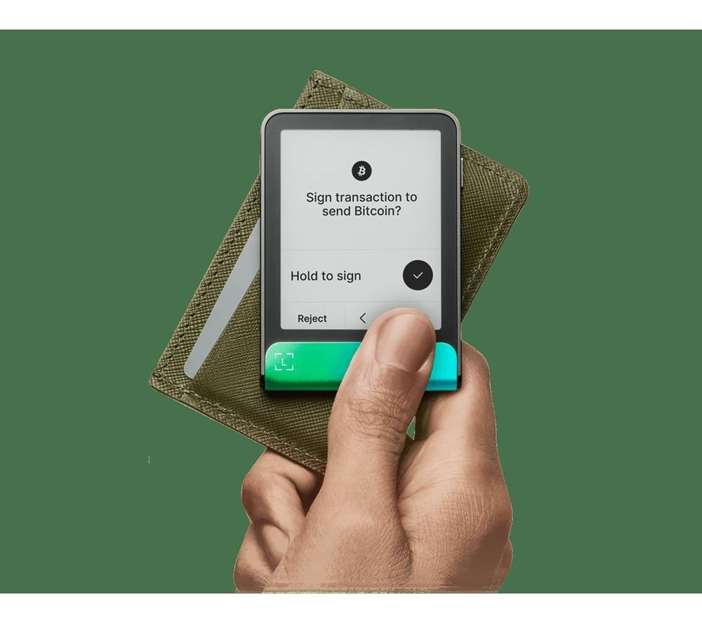 LEDGER Flex Hardware Crypto Wallet - Viridian Green image number 2 of 2