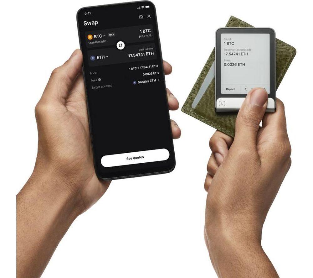 LEDGER Flex Hardware Crypto Wallet - Graphite image number 5 of 5