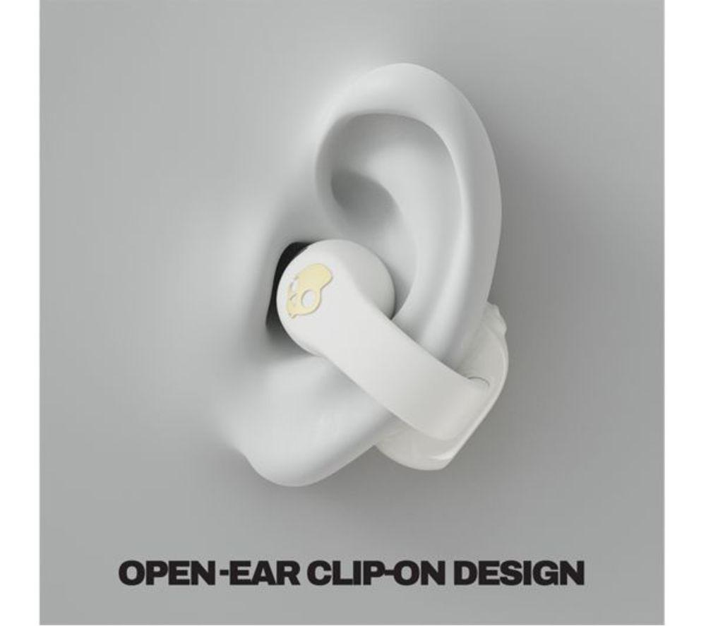SKULLCANDY Push 720 Open Ear Wireless Bluetooth Earbuds - White image number 2 of 9