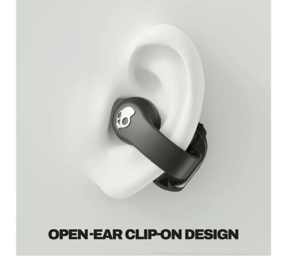 SKULLCANDY Push&nbsp;720 Open Ear Wireless Bluetooth Earbuds - Black image number 2 of 9