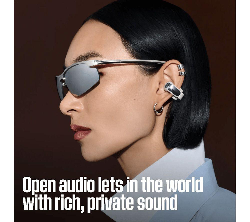 BOSE Ultra Open (2nd Gen) Wireless Bluetooth Earbuds - White Smoke image number 2 of 10