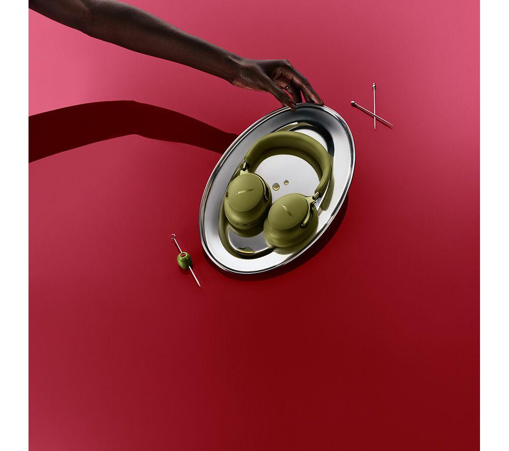 BOSE QuietComfort Ultra (2nd Gen) Wireless Bluetooth Noise-Cancelling Headphones - Olive Green image number 10 of 10