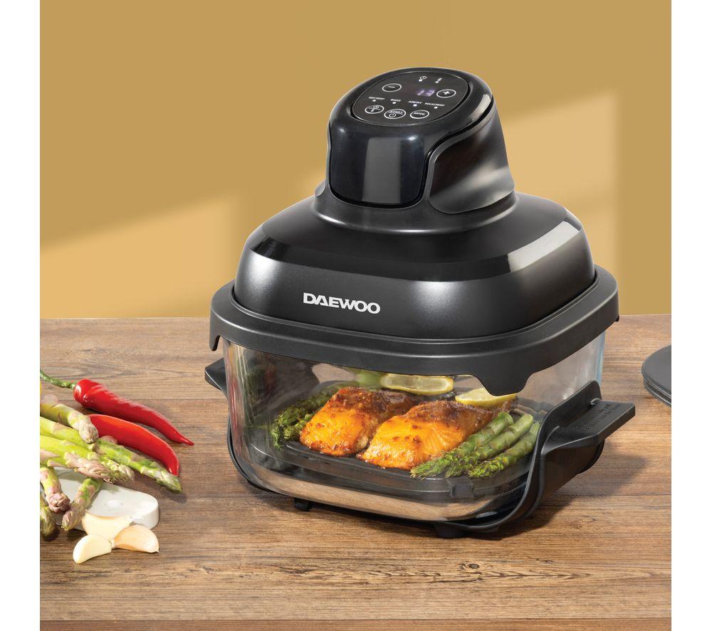 DAEWOO Aeroglass SDA2988GE Air Fryer - Black image number 3 of 5