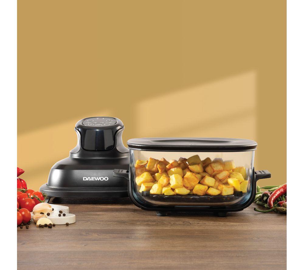 DAEWOO Aeroglass SDA2988GE Air Fryer - Black image number 4 of 5