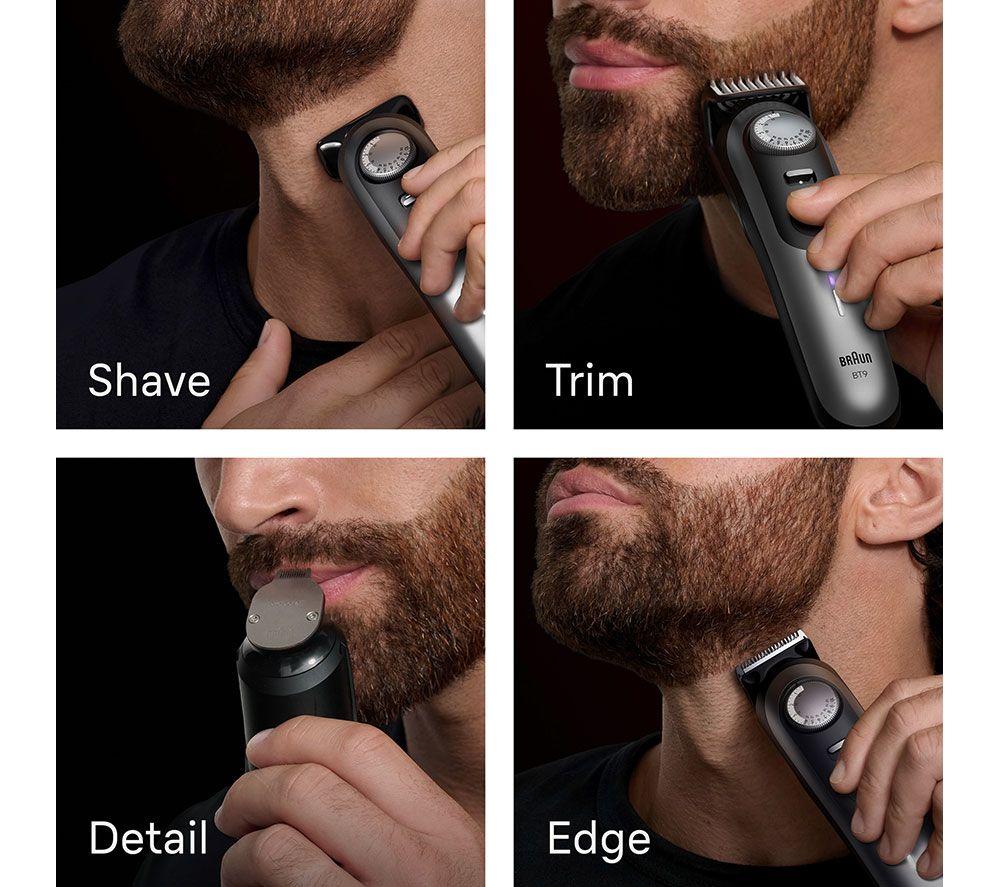 BRAUN Series 9 BT9520 F1 Beard Trimmer - Silver image number 4 of 4