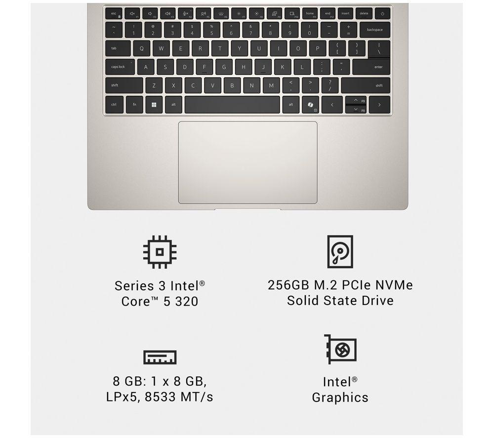 DELL 14S DS14270 14" Laptop - Intel&reg; Core&trade; 5, 256 GB SSD, Warm Mist image number 6 of 6