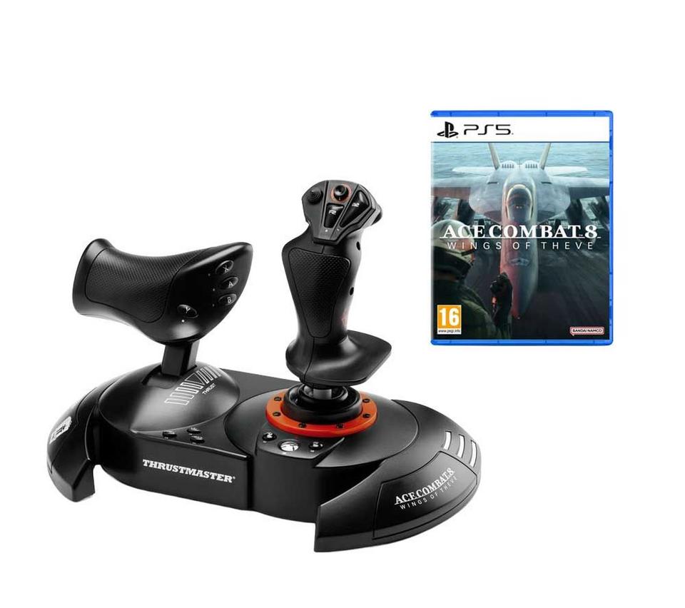 THRUSTMASTER T.Flight Hotas Neo Ace Combat 8 Joystick & Ace Combat 8: Wings of Theve PS5 Bundle