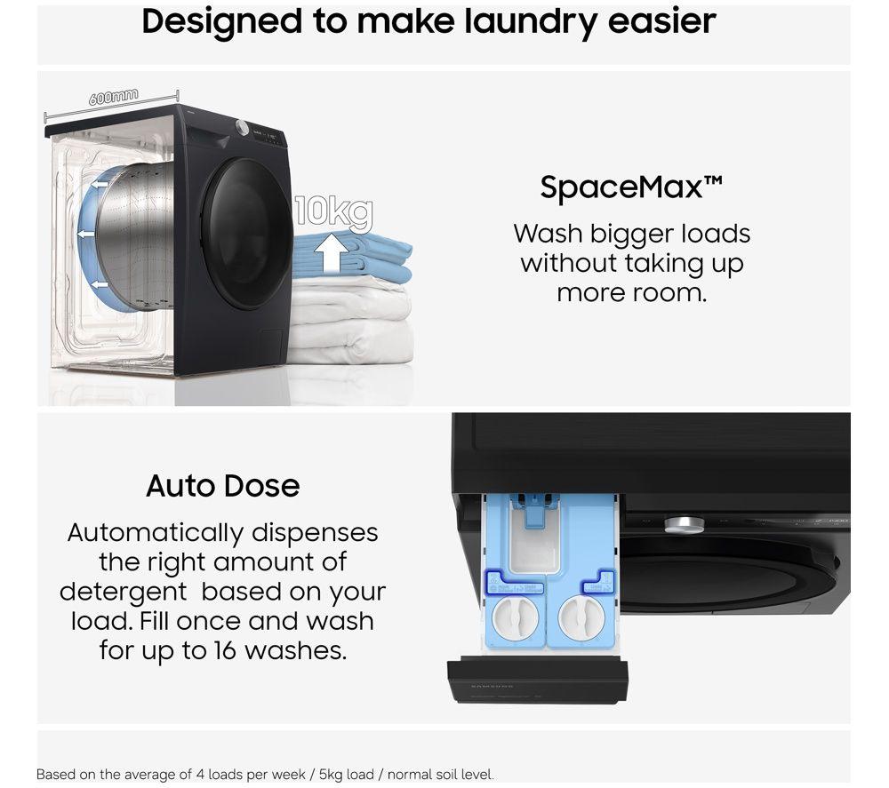 SAMSUNG Series 9 WF90H11C4WT1 WiFi-enabled 11 kg 1400 Spin Washing Machine - White image number 2 of 7