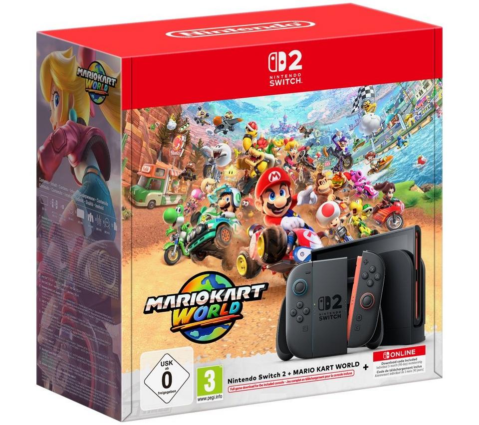 NINTENDO Switch 2 Mario Kart World Bundle
