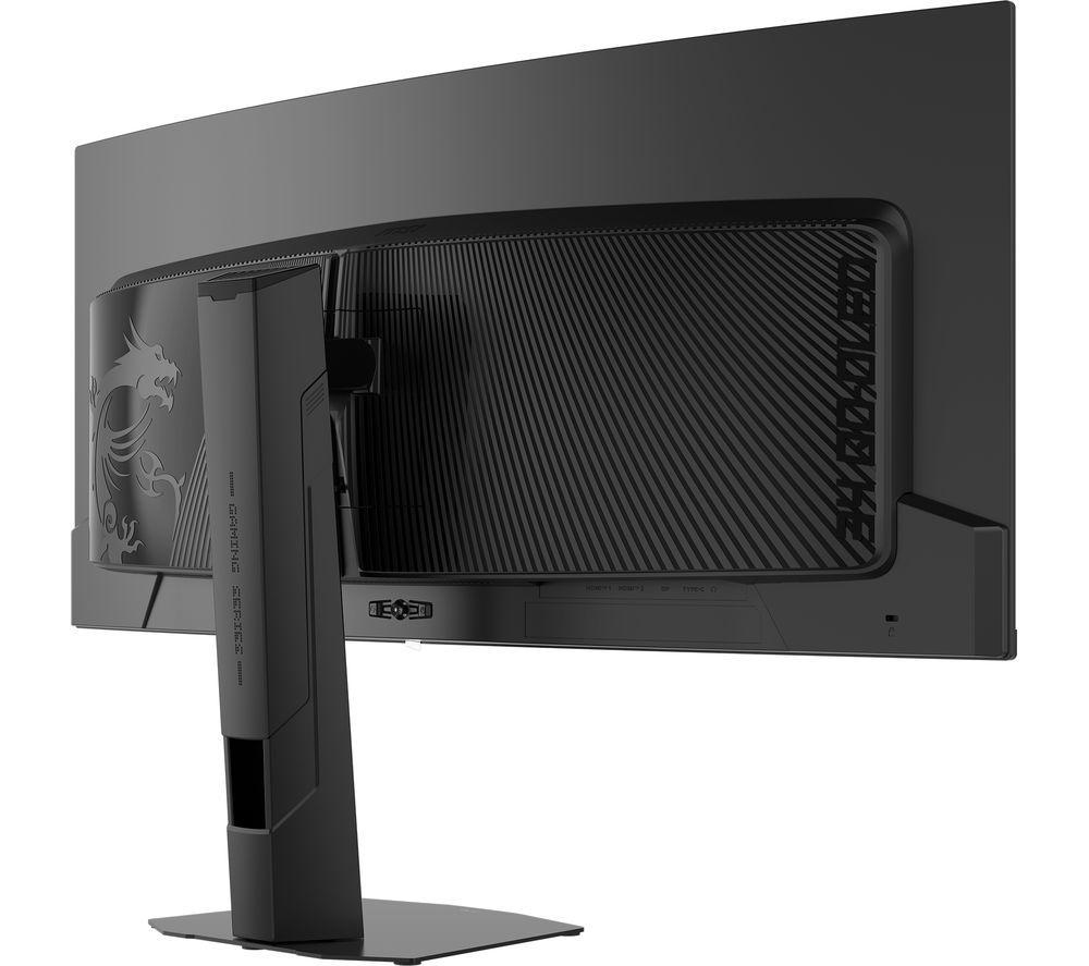 MSI MAG 341CQP QD-OLED X28 Ultra-Wide Quad HD 34" Curved Gaming Monitor - Black image number 12 of 16