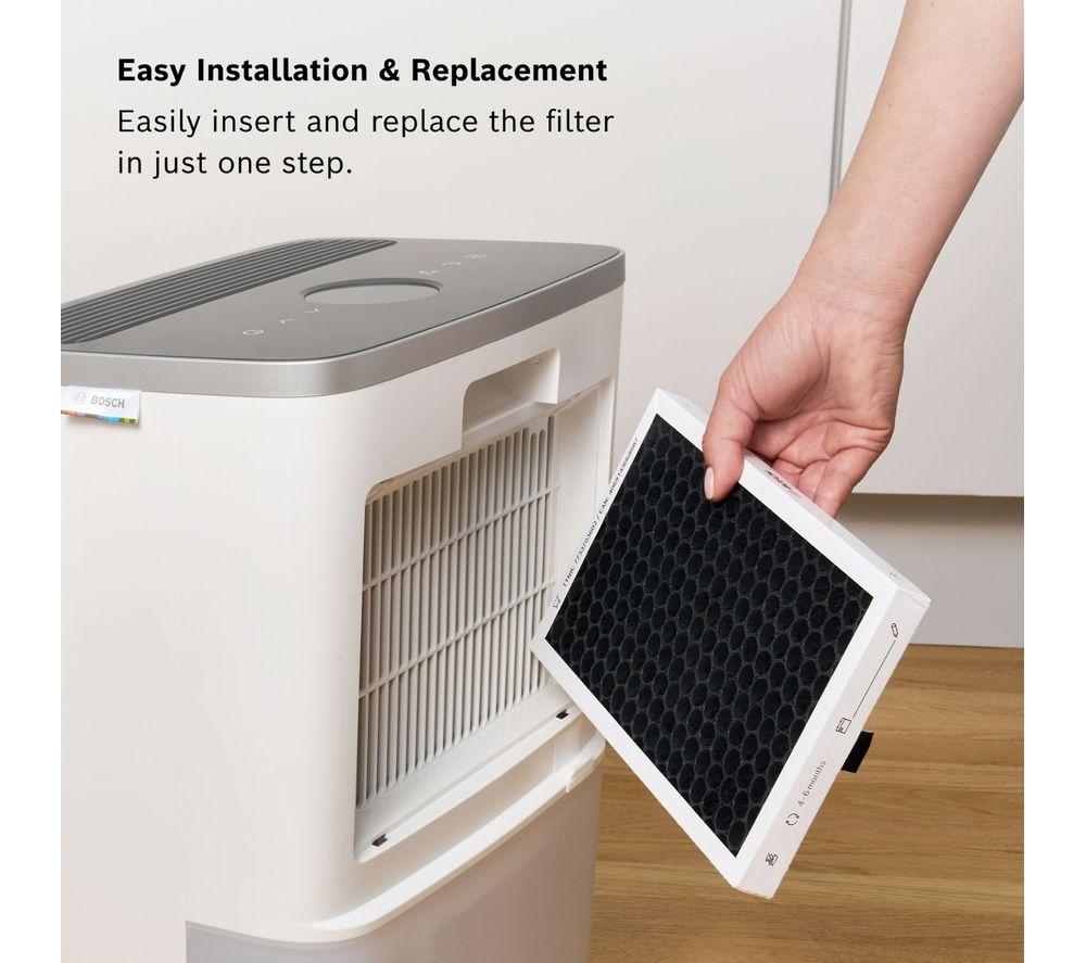 BOSCH Dry 2000 12-litre Portable Dehumidifier with 2-in-1 Filter - White image number 6 of 10