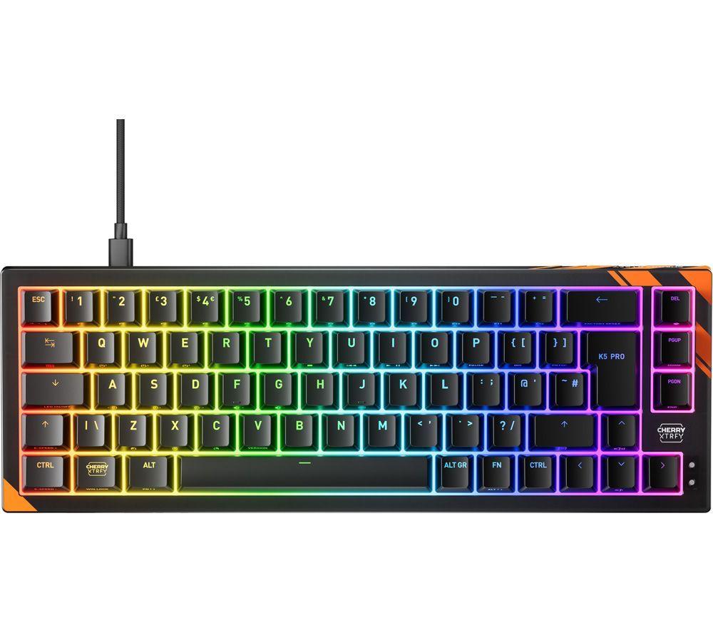 CHERYXTRFY K5 Pro TMR Compact Mechanical Gaming Keyboard & GP5 Litus Gaming Mouse Mat Bundle image number 2 of 6