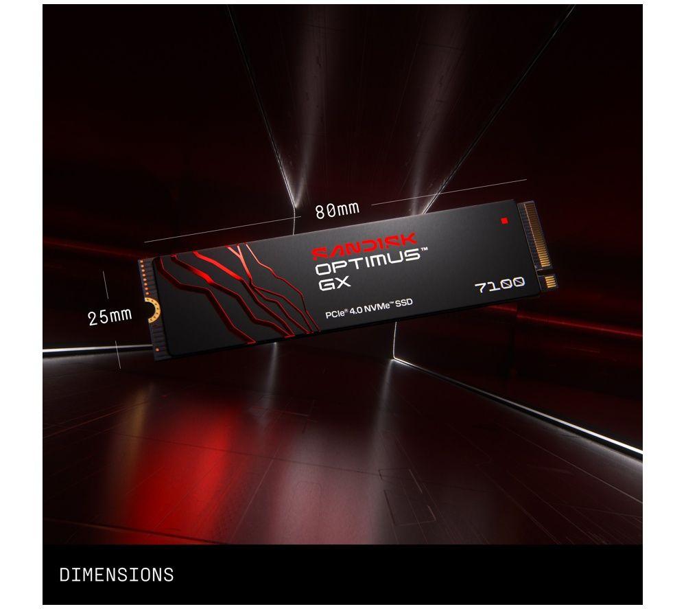 SANDISK Optimus GX PRO 7100 M2 Internal SSD - 500 GB image number 8 of 8