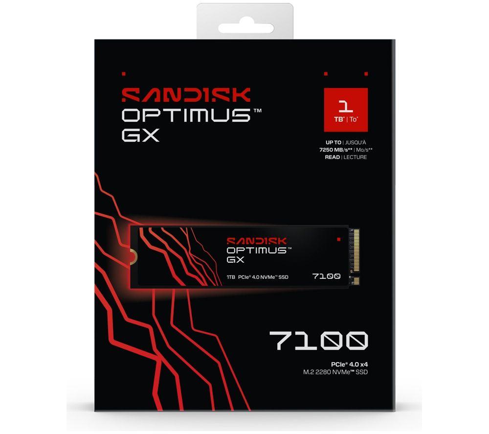 Sandisk Optimus GX PRO 7100 M2 Internal SSD - 1 TB
