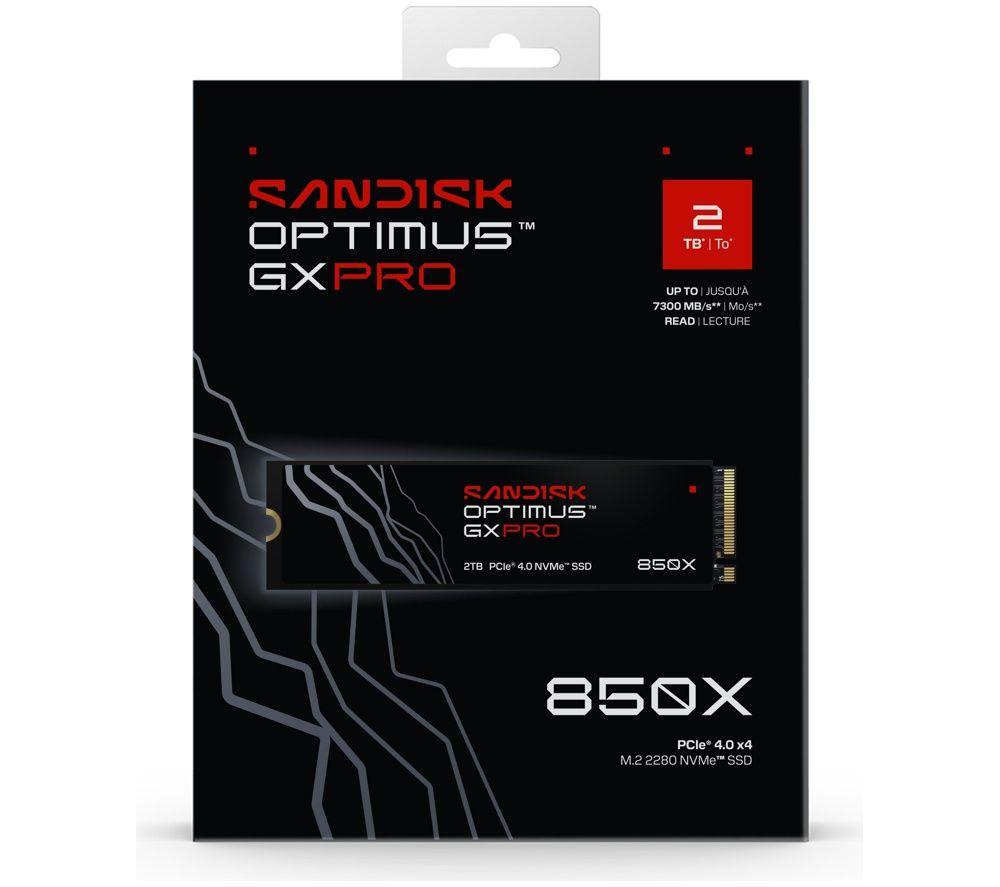 SANDISK Optimus GX PRO 850X M2 Internal SSD - 2 TB image number 3 of 6