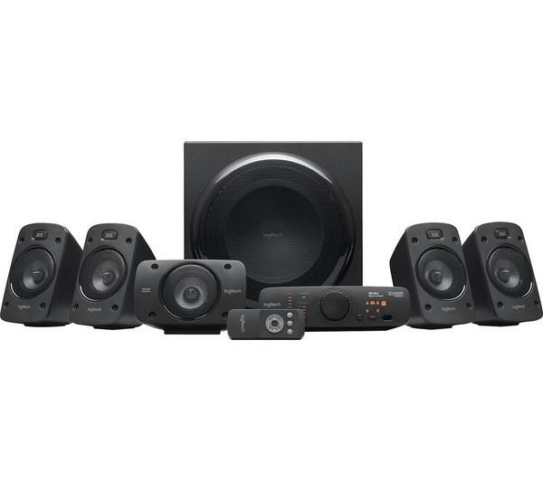 Logitech Z506 Surround Sound Speakers with Bluetooth Audio Adapter 