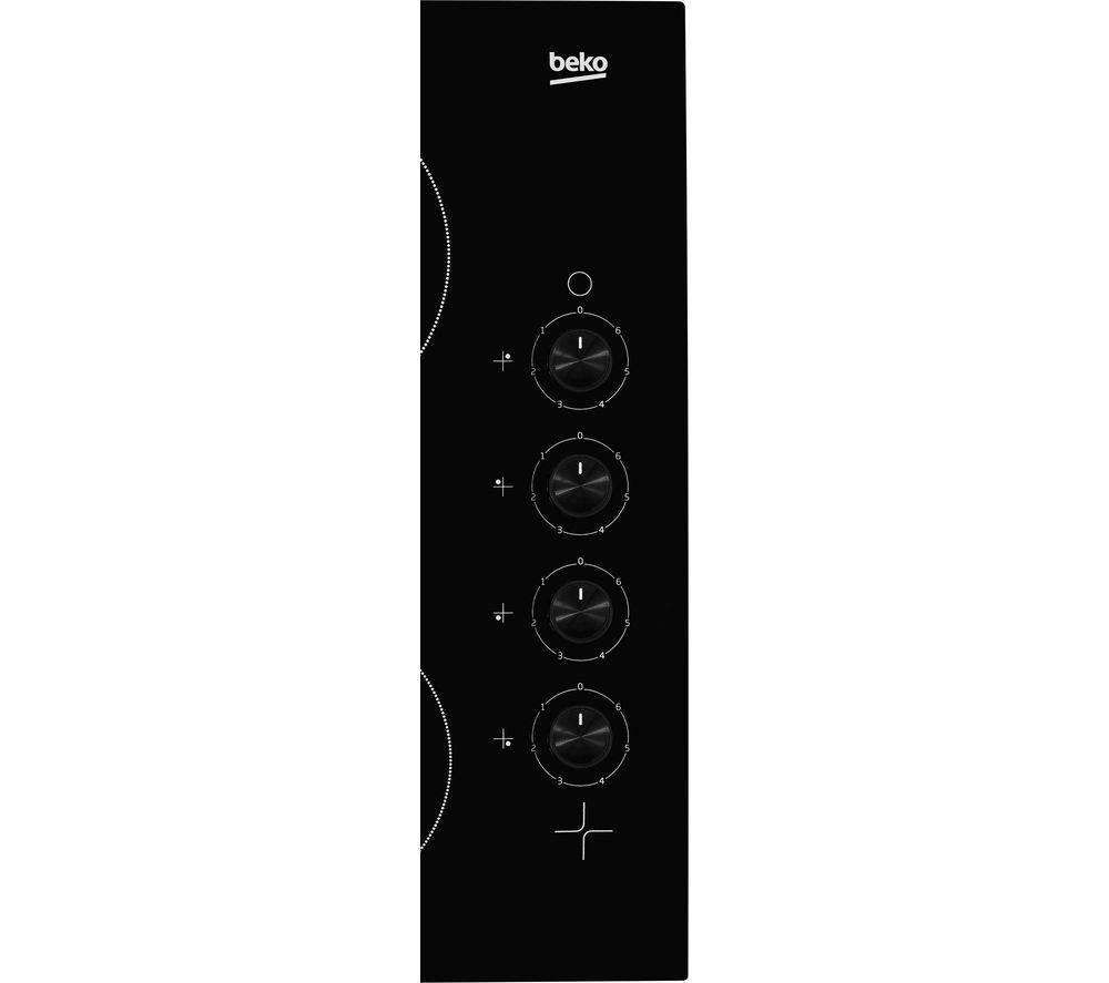 BEKO HIC64102 58 cm Electric Ceramic Hob - Black image number 3 of 9