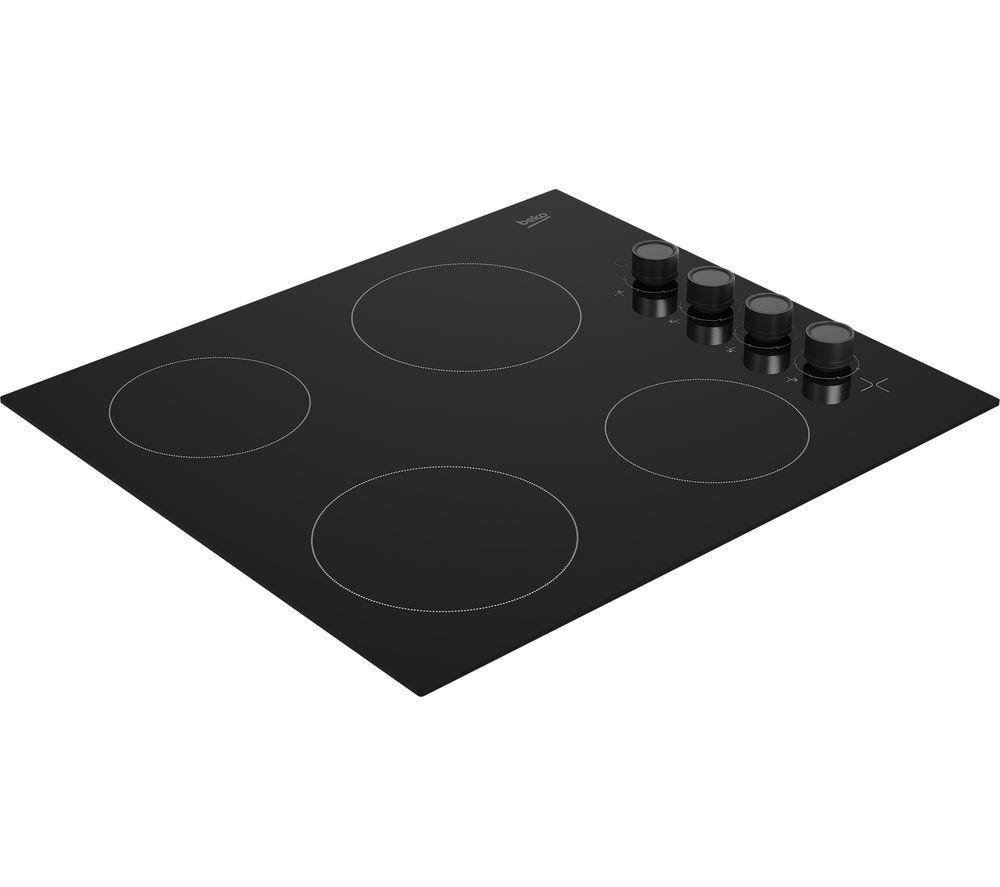 BEKO HIC64102 58 cm Electric Ceramic Hob - Black image number 6 of 9