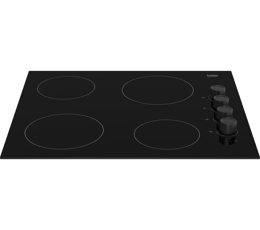 BEKO HIC64102 58 cm Electric Ceramic Hob - Black image number 7 of 9