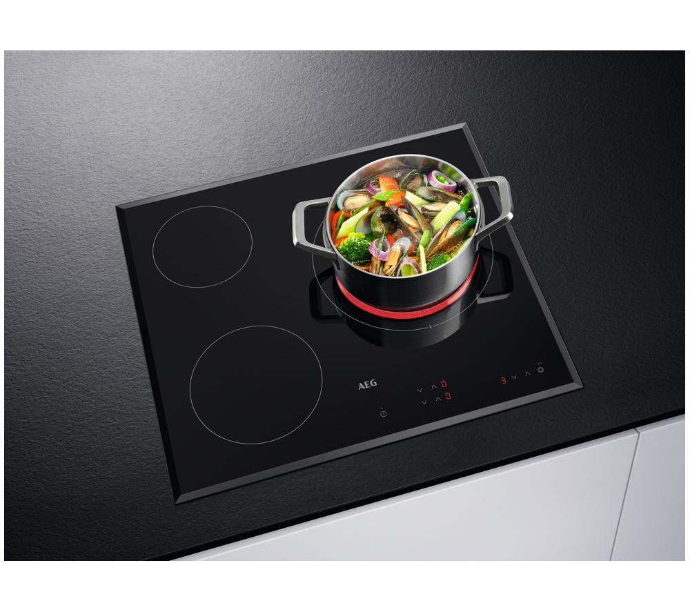 AEG HK624010FB 59 cm Electric Ceramic Hob - Black image number 5 of 12
