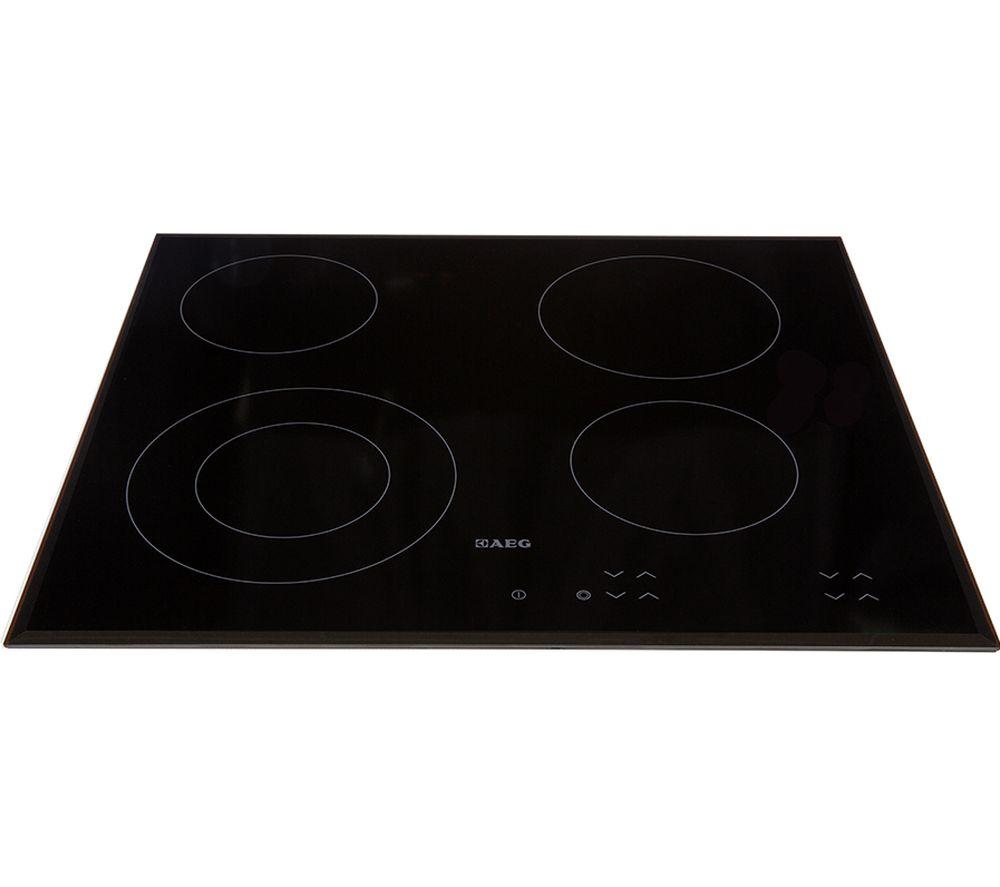 AEG HK624010FB 59 cm Electric Ceramic Hob - Black image number 8 of 12