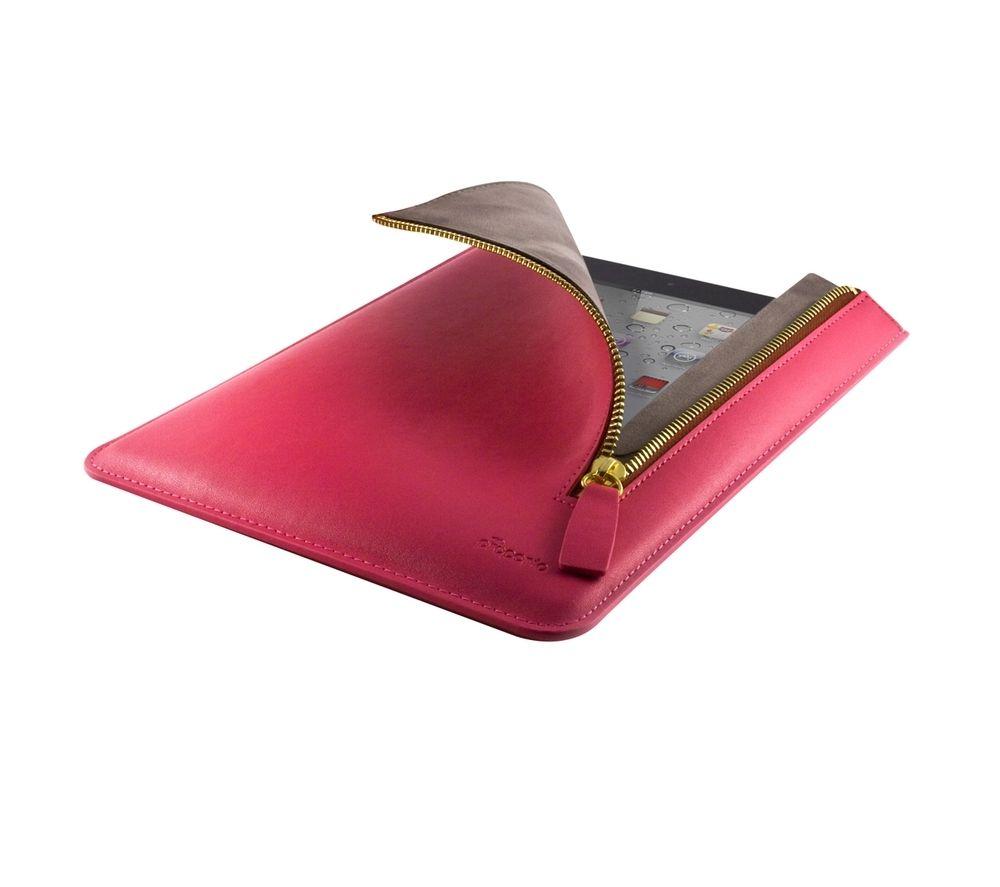 PROPORTA iPad 2 Leather Protective Sleeve - Pink, Pink